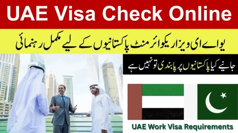 UAE Visa Check – How to Track Your Visa Status Online